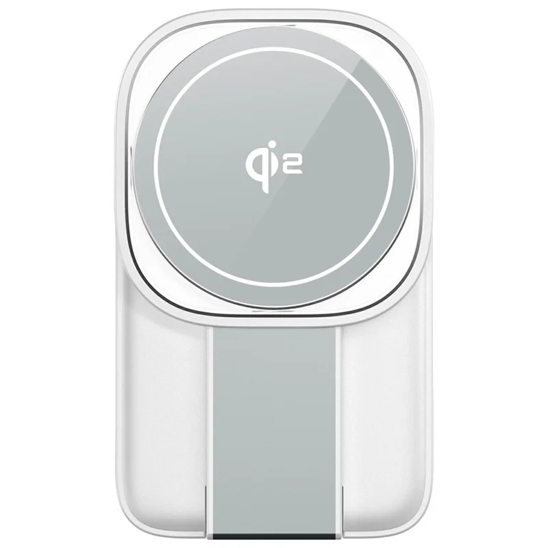 Chargeur sans fil magnétique C40 Qi2 pour iPhone / Apple Watch / AirPods 3 en 1 Pliable 15W avec Lumière Chaude LED - Blanc