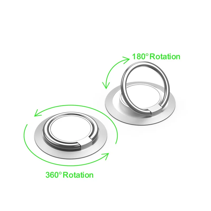 Chargeur sans fil BUDI WL3700W 15W Charge rapide Pad avec câble détachable de 1,2 m / Support de bague