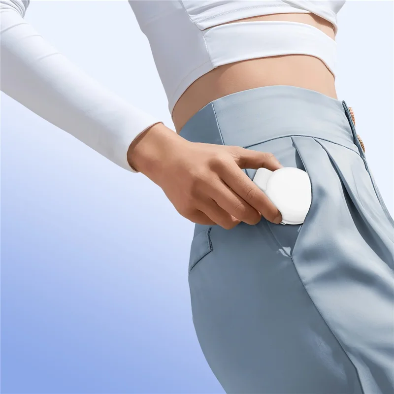 M40 Caricatore wireless magnetico 2 in 1 25W Ricarica rapida Pieghevole 5W per Auricolari iPhone AirPods Apple Watch - Bianco