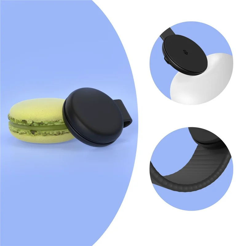 M40 2 in 1 Magnetic Wireless Charger 25W Fast Charging Foldable 5W for Earbuds iPhone AirPods Apple Watch - Black