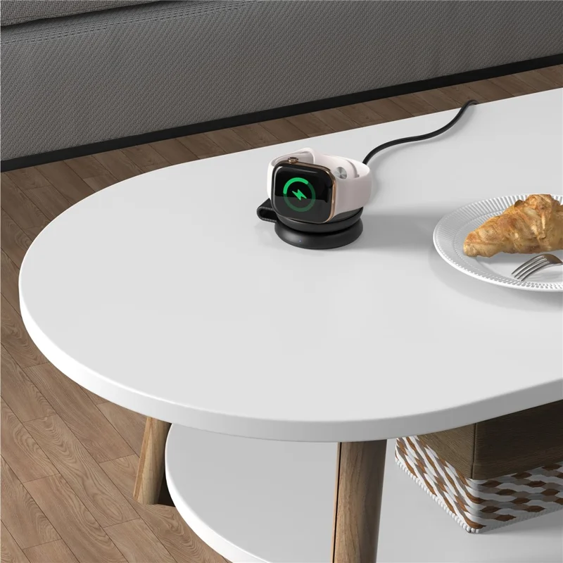 M40 2 in 1 Magnetic Wireless Charger 25W Fast Charging Foldable 5W for Earbuds iPhone AirPods Apple Watch - Black