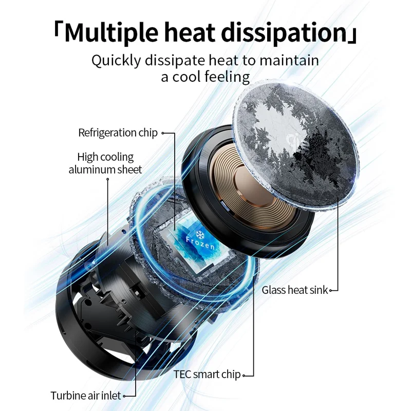 C09PRO Qi2.2 25W Caricatore Wireless Magnetico Multifunzione Ricarica Rapida Stand di Raffreddamento Altoparlante Compatibile Bluetooth - Nero