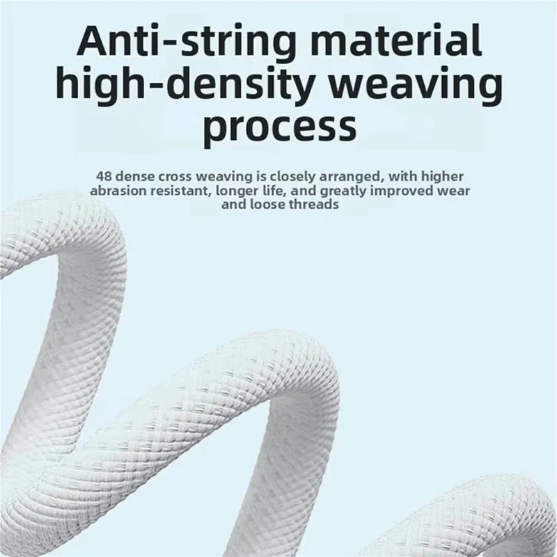 Chargeur sans fil magnétique QI2.2 25 W pour iPhone 12-17, charge rapide, tapis de charge portable - Blanc