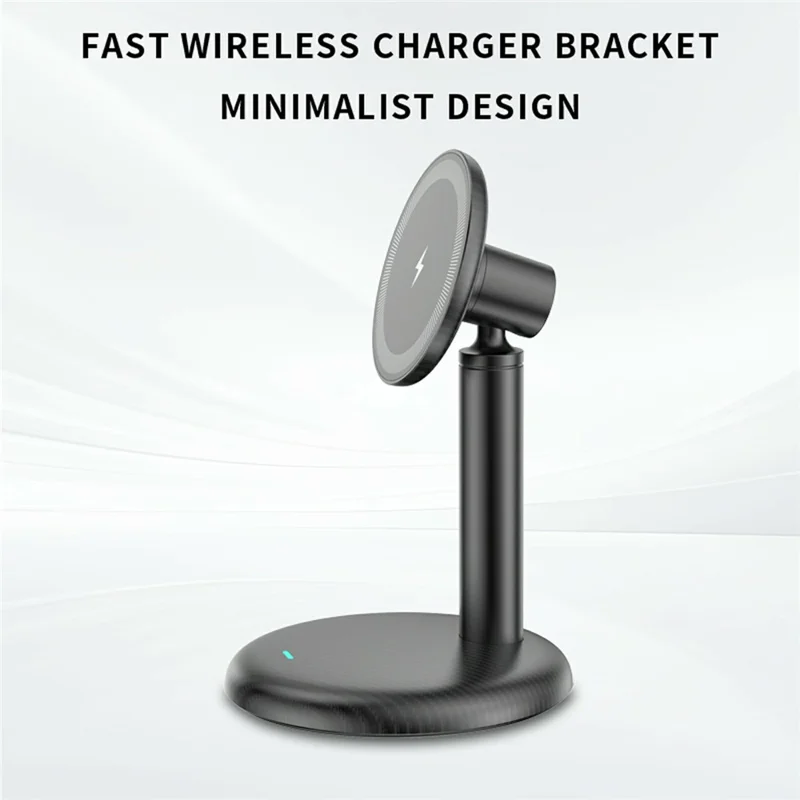 V26 Magnetic Wireless Charger 15W Phone Charging Stand Desktop Fast Charging Holder for iPhone 12-17 Series