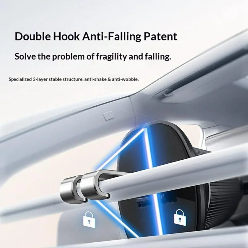 MOMAX Q.MOUNT SMART 7 Car Phone Holder Wireless Charger 15W Fast Charging Air Vent Mount