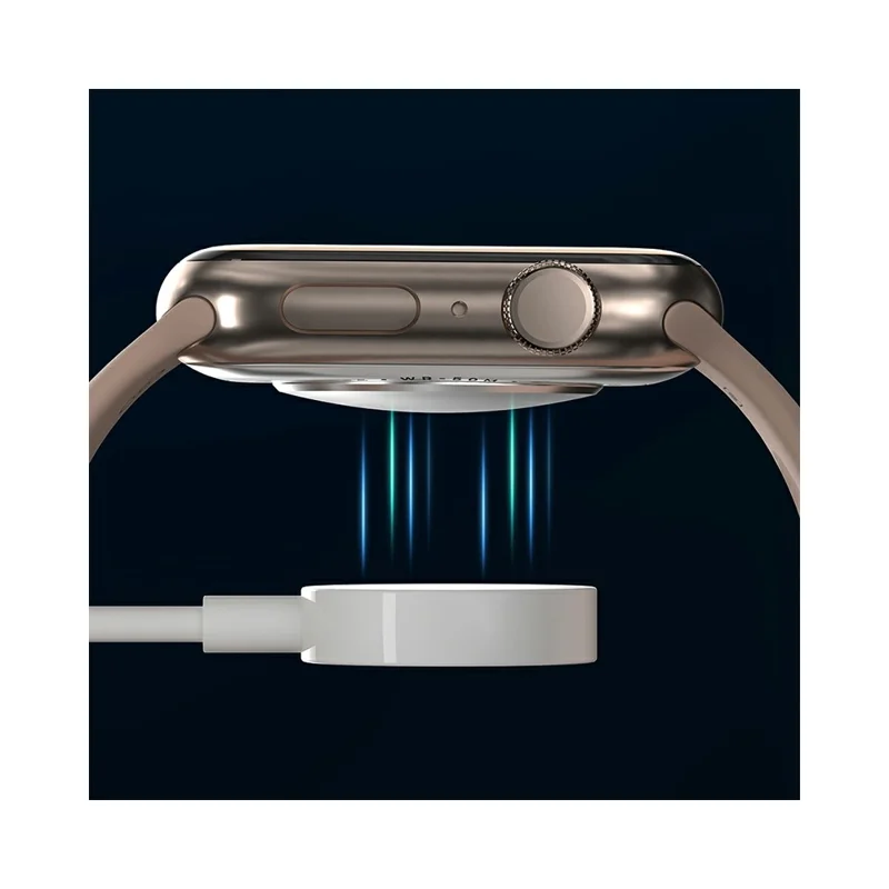 DEVIA Kintone Series for Apple Watch Type-C Magnetic Charger with 1m Charging Cable - White