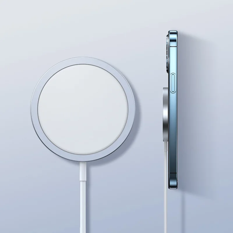 TOTU CACW-048 Wireless Charger Ultra Thin 6mm Magnetic 15W PD Fast Charging Pad - White