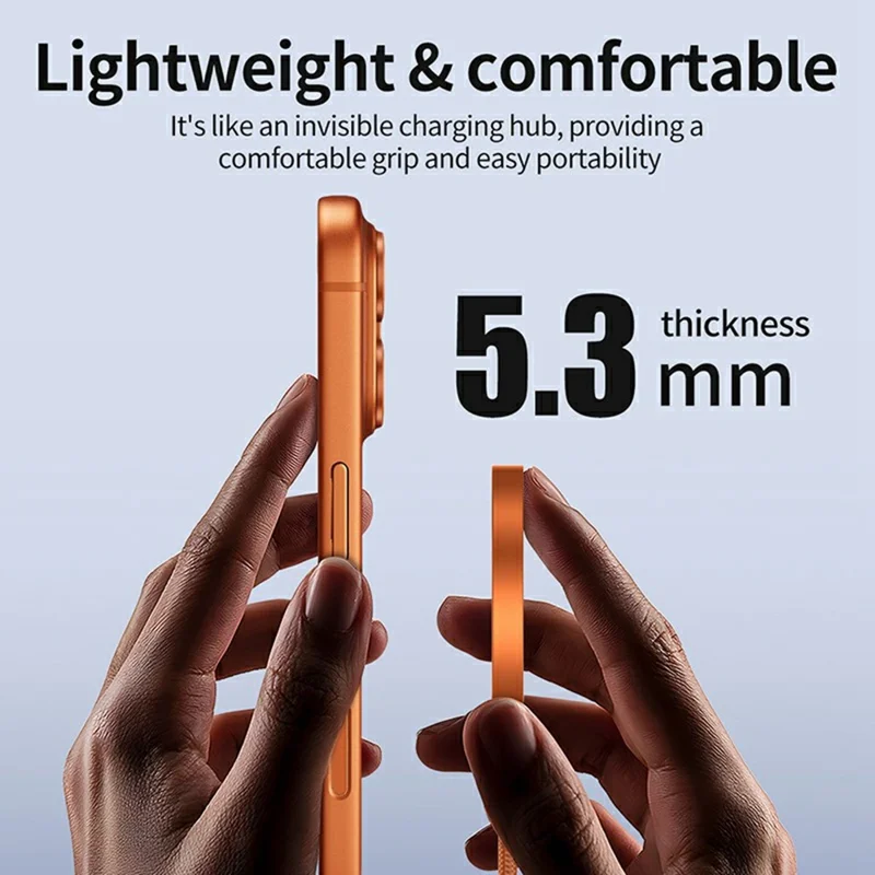 Q12 Tragbare 25-Watt-Schnelladestation, kompatibel mit MagSafe, Typ-C, Qi2, magnetisches kabelloses Ladegerät – Schwarz