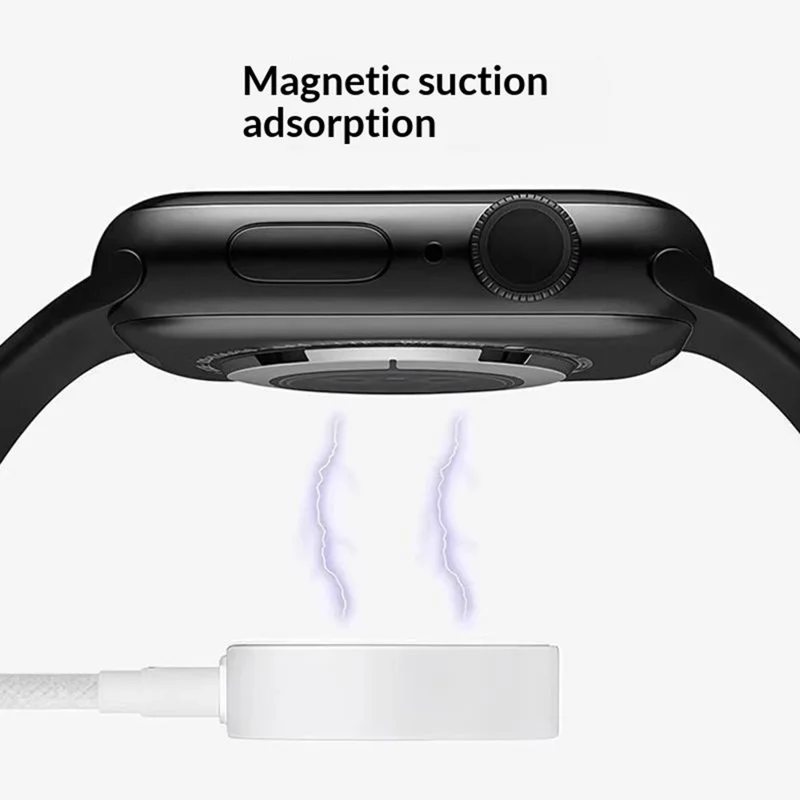 YESIDO DS35 2 in 1 USB-A to iP  /  Wireless Charging Dock for Apple Watch 2.5W Fast Charging Cable - White