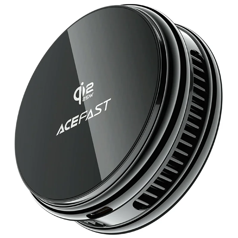 ACEFAST E47 QI2 25 W Magnetisches Kühl- und Kabelloses Ladegerät, Schneller Handykühler für Gaming – Schwarz