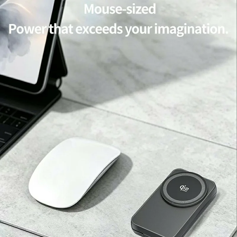 OJD-112A 25W Foldable Magnetic 3 in 1 Wireless Charger for Phone / Smartwatch / Wireless Earbuds - Black