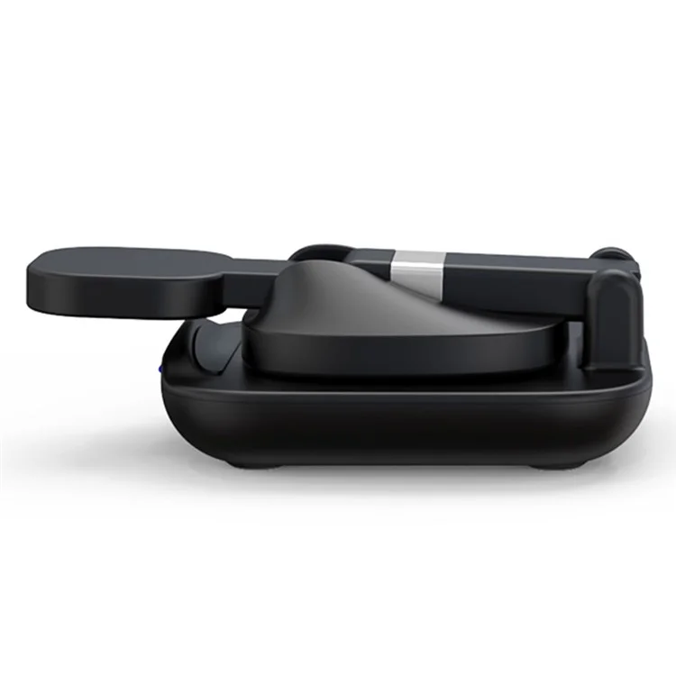YF-T9 3-in-1 15W Magnetischer Drahtloser Ladegerät Mobiltelefon Smartwatch Earphone Fast Lading Dock Ständer - Schwarz