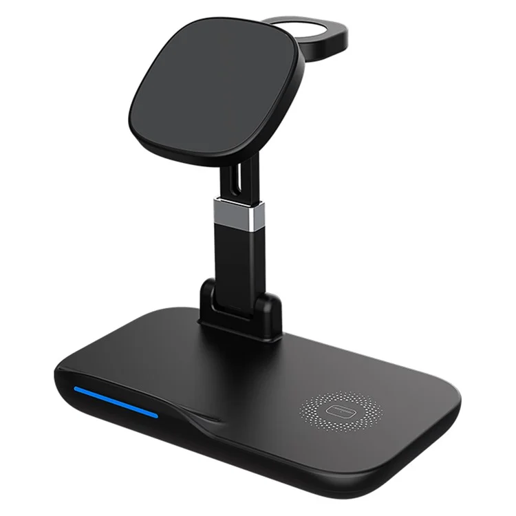 YF-T8 3-in-1 15W Chargeur Sans Fil Magnétique 15W Chargeur de Chargement Sans Fil Portable Avec Lumière Indicatrice