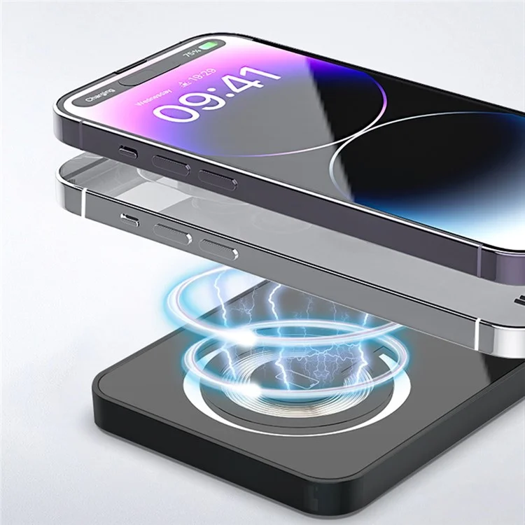 A003 3-in-1 15W Wireless Charger Tragbare Aufladeplatte für iPhone-Serie, iWatch, AirPods Ladestation
