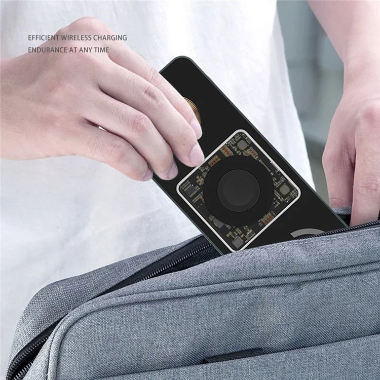A003 3-in-1 15W Wireless Charger Tragbare Aufladeplatte für iPhone-Serie, iWatch, AirPods Ladestation