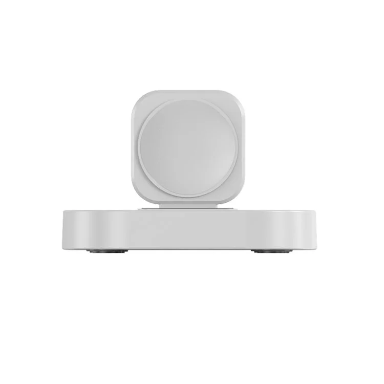 JJT-A56 Per Apple Watch Series 1-8 Caricabatterie Smartwatch Portatile Magnetico Wireless - Bianco