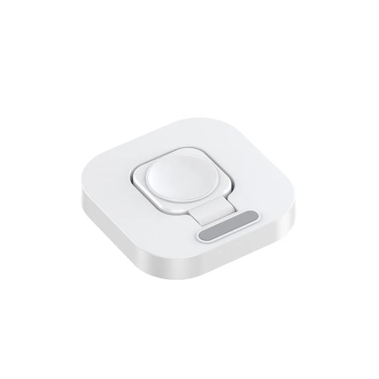 JJT-A56 Per Apple Watch Series 1-8 Caricabatterie Smartwatch Portatile Magnetico Wireless - Bianco