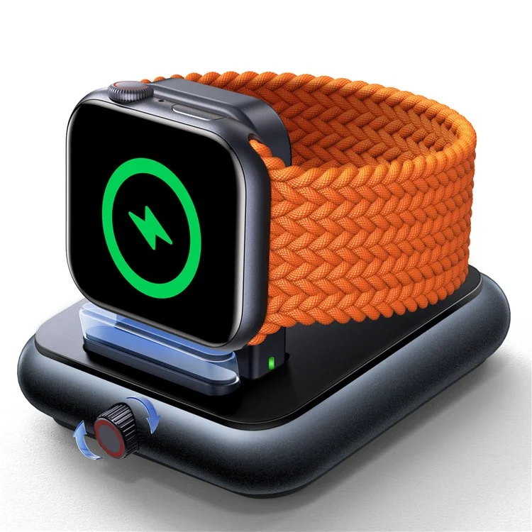 Joyroom JR-WQW03 Magnetic Wireless Watch Ladegerät Für Ein Verstellbares Iwatch-ladegerät Mit Dem Nachttischmodus