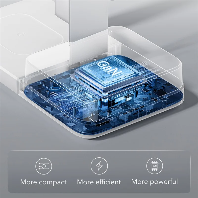 ESR 6E004 5-in-1 Wireless Charger 65W Magnetic Charging Station for Apple Multiple Devices - White / US Plug