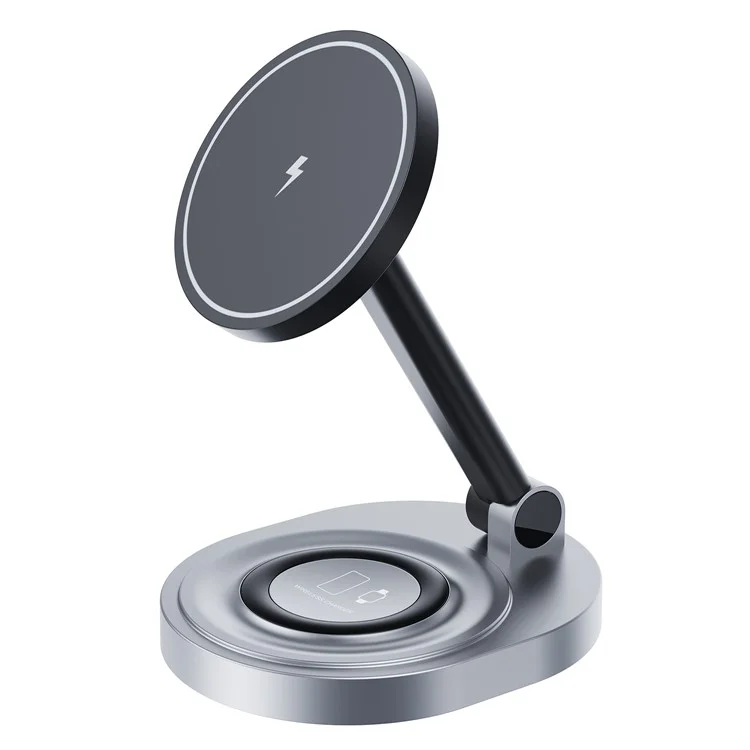 W14 3-in-1 Magnetic Wireless Charger for iPhone 12-15 Series, iWatch, AirPods Charging Stand