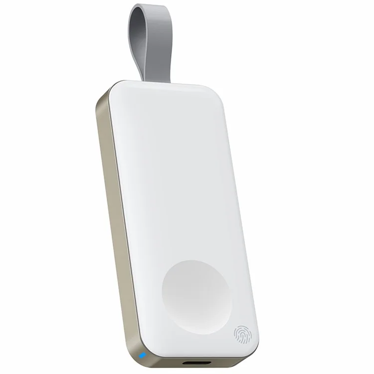 WIWU Wi-M19 Elfin Caricatore Wireless per Apple Watch 1200mAh Banca di Alimentazione Magnetica Portatile