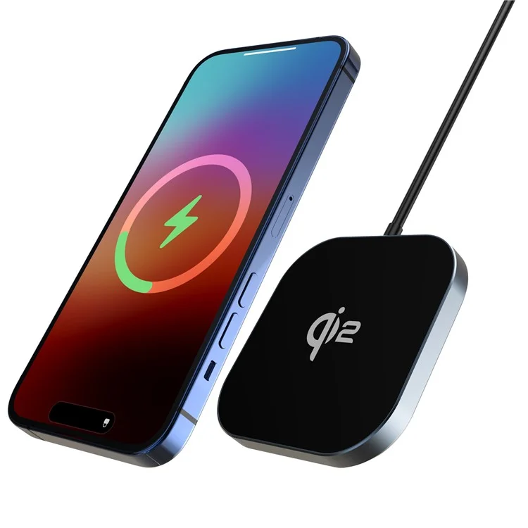 IC-20Q Compatible with MagSafe Ultra Thin Magnetic Wireless Charger, Qi2.0 MPP Certification