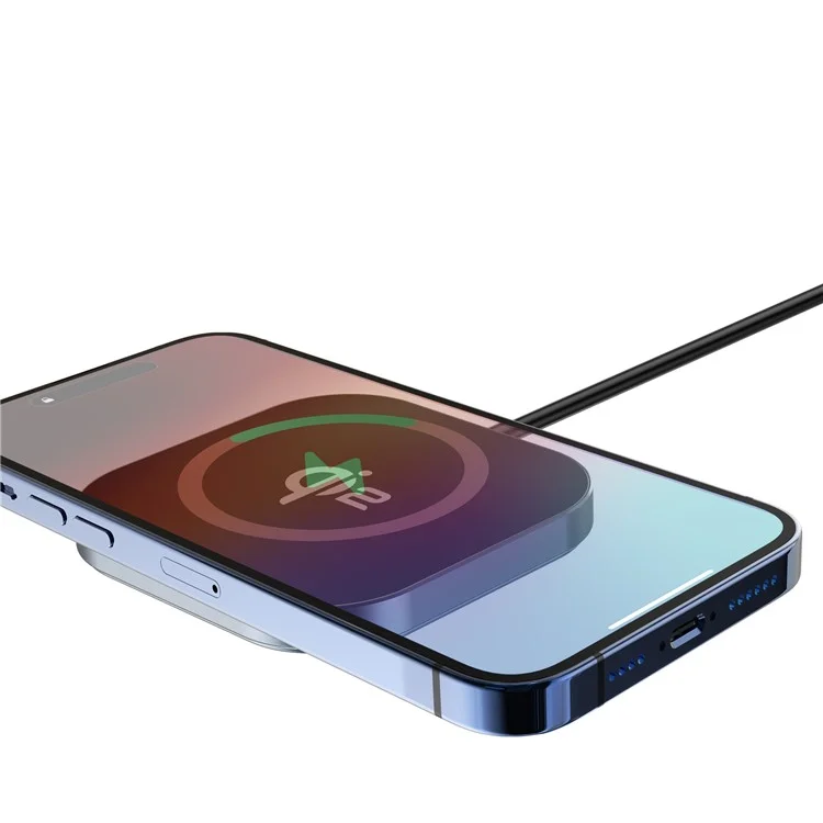 IC-20Q Compatible with MagSafe Ultra Thin Magnetic Wireless Charger, Qi2.0 MPP Certification