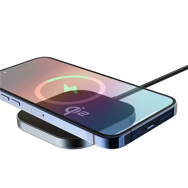 IC-20Q Compatible with MagSafe Ultra Thin Magnetic Wireless Charger, Qi2.0 MPP Certification