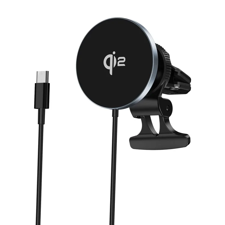 IC-30CQ Chargeur sans fil magnétique 15W QI2 Chargeur rapide Support de voiture