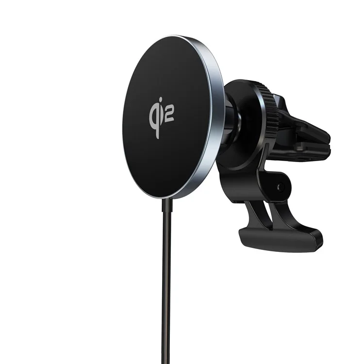 IC-30CQ Chargeur sans fil magnétique 15W QI2 Chargeur rapide Support de voiture
