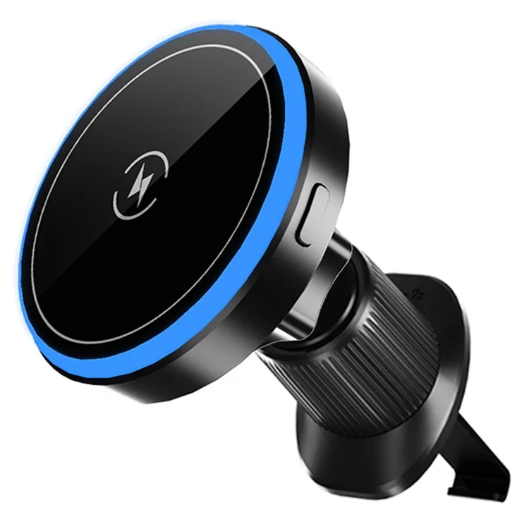 T1 Semiconductor Refrigeration Car Air Outlet Magnetic Wireless Charger with RGB Light