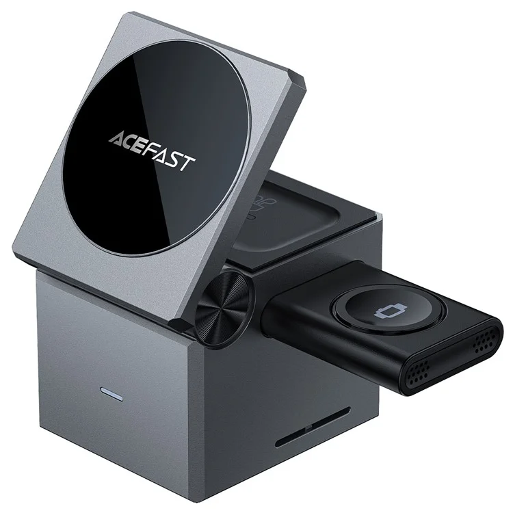 ACEFAST E18 3-in-1 Desktop Wireless Charging Station für Handy / Smartwatch / Ohrhörer