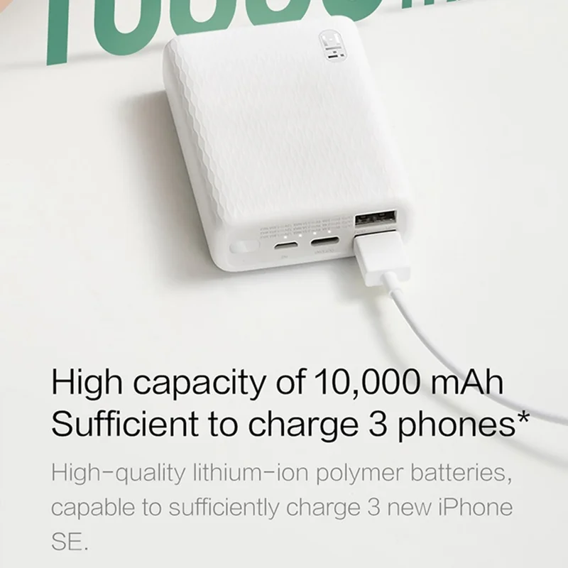 ZMI QB817 10000mAh 22.5W Fast Charging Power Bank Mini Battery Pack for Phone Tablet Camera - Blue