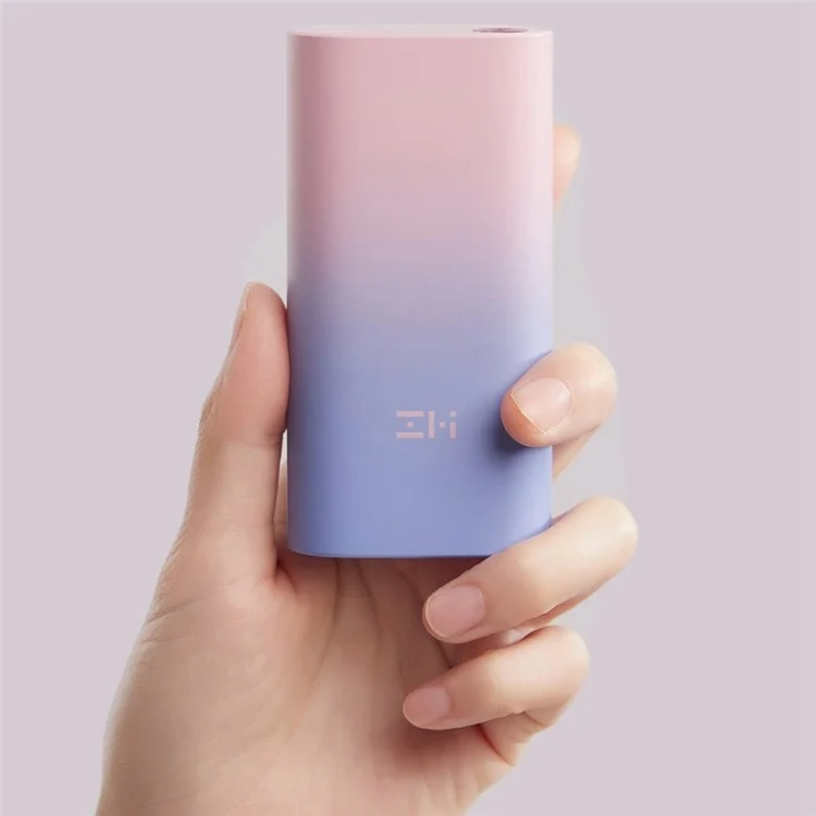 ZMI QB818 10000mah Portable Phone Charger 30 вт Быстро Зарядка Банк Электроэнергии - Пурпурный