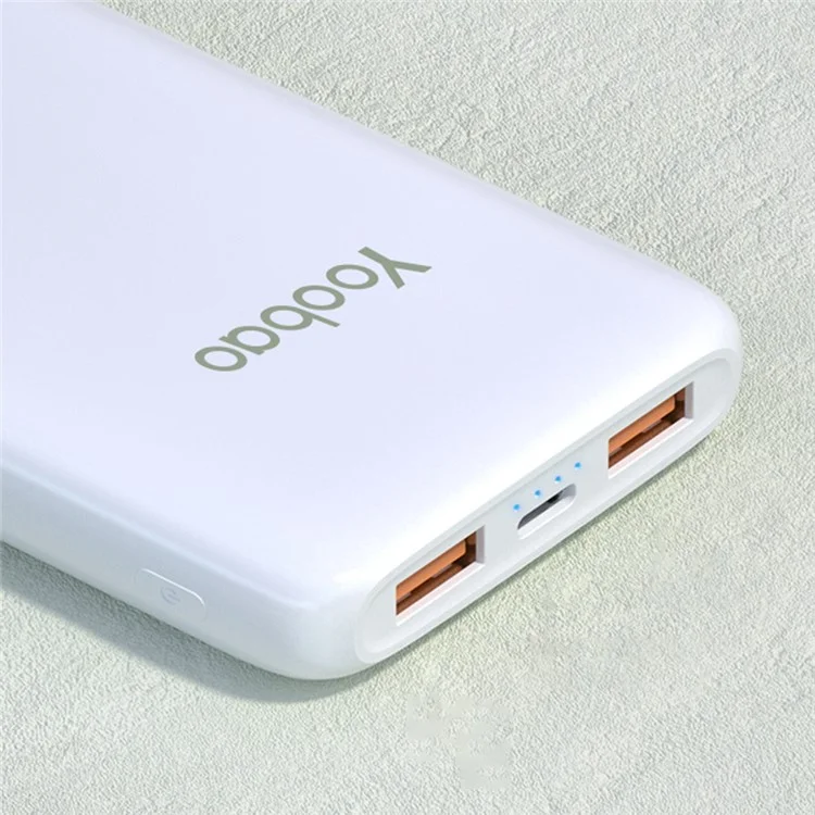 YOOBAO 1DQ SCP22.5W+PD20W Power Bank 10000mAh External Battery Pack Super Fast Portable Charger Support Two-Way Flash Charging - Navy Blue