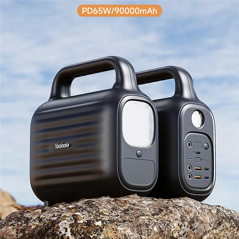 YOOBAO H9 90000mAh / 3.7V Power Bank Large Capacity PD 65W Portable External Battery Pack Flashlight