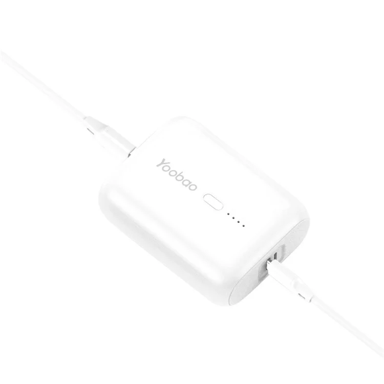 YOOBAO Mini Power Bank 10000mAh / 36Wh PD 20W Portable Charger Fast Charging - White