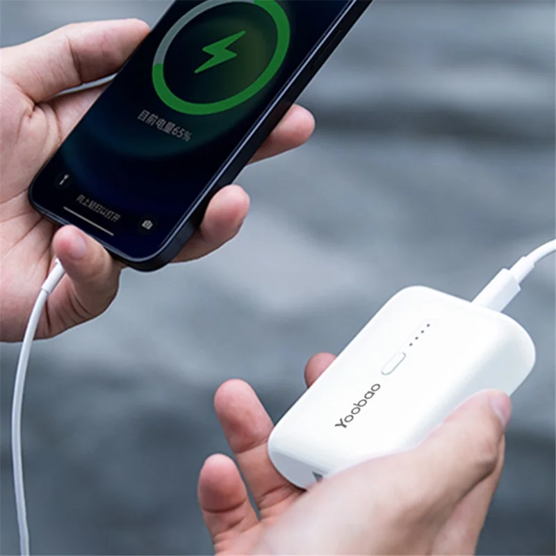 YOOBAO Mini Power Bank 10000mAh / 36Wh PD 20W Portable Charger Fast Charging - Grey