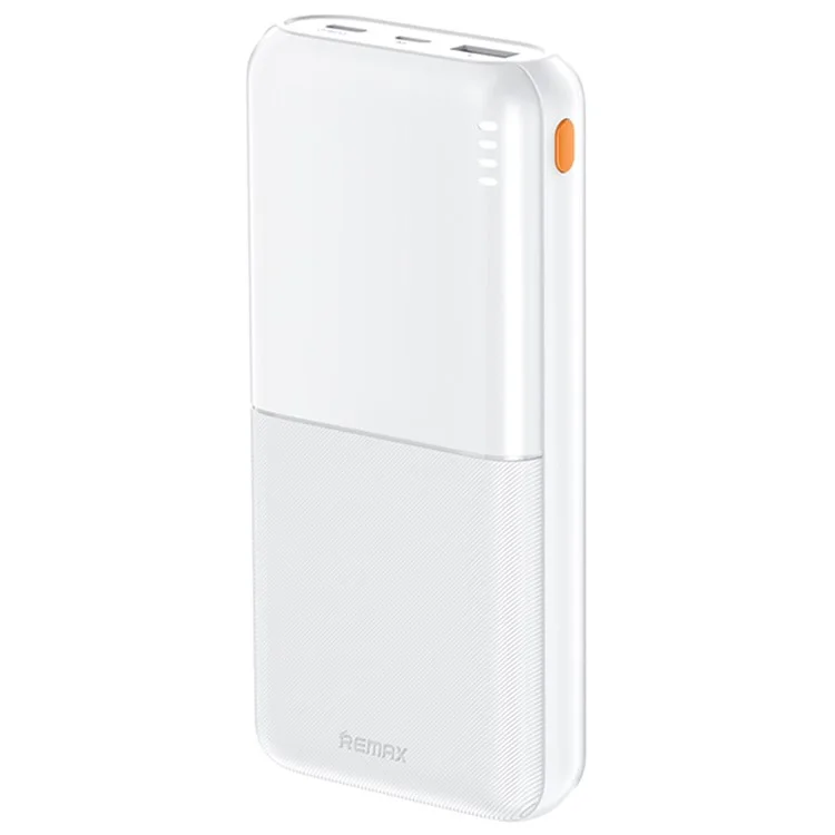 REMAX RPP-26 Lango II Series 2.4A Fast Charging Power Bank 20000mAh Portable Phone Charger - White