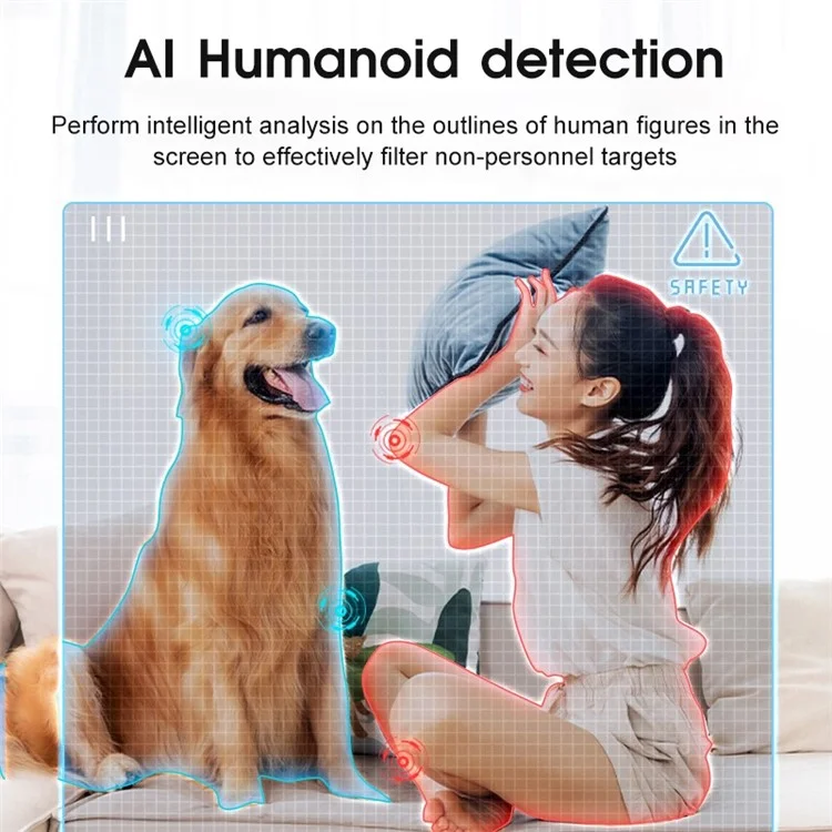 L13A 4G Network Home Security Camera PIR Motion Detection Night Vision Pet Baby Monitor