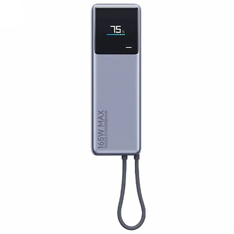 XIAOMI PB1165MI Power Bank 10000mAh 165W Phone Charger with Built-In Type-C Cable