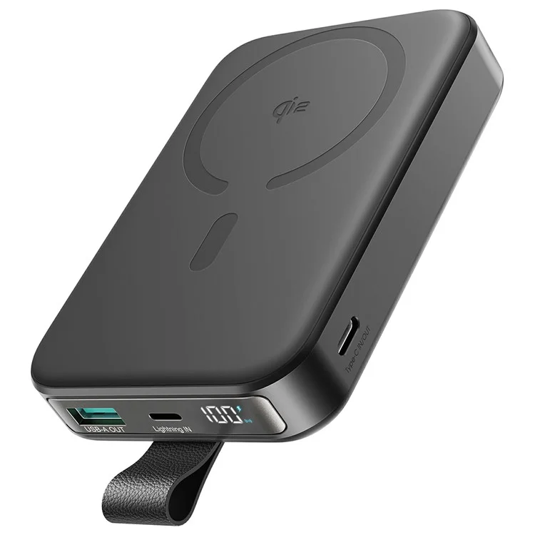 JOYROOM JR-PBM11 Qi2 10000mAh 22.5W Carregador Portátil Magnético com Suporte de Carregamento Sem Fio