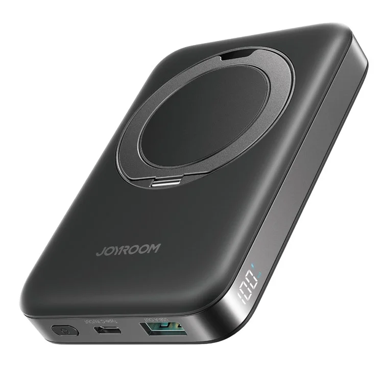 JOYROOM JR-PBM12 22,5 W 10 000 mAh Batterie externe avec chargeur sans fil et support anneau