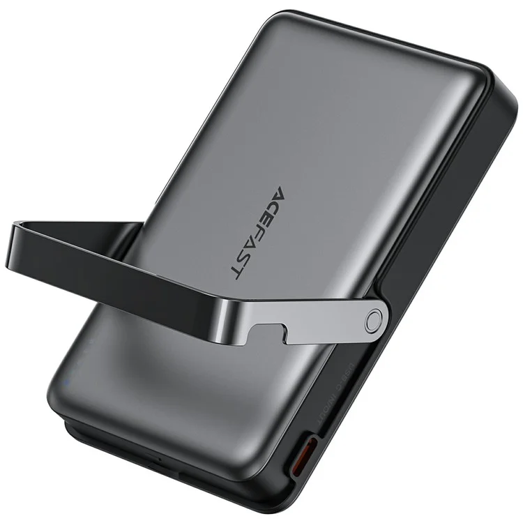 ACEFAST M17-10000 Banco de energía magnético de 10000mAh PD 20W / 22,5W con soporte de carga rápida
