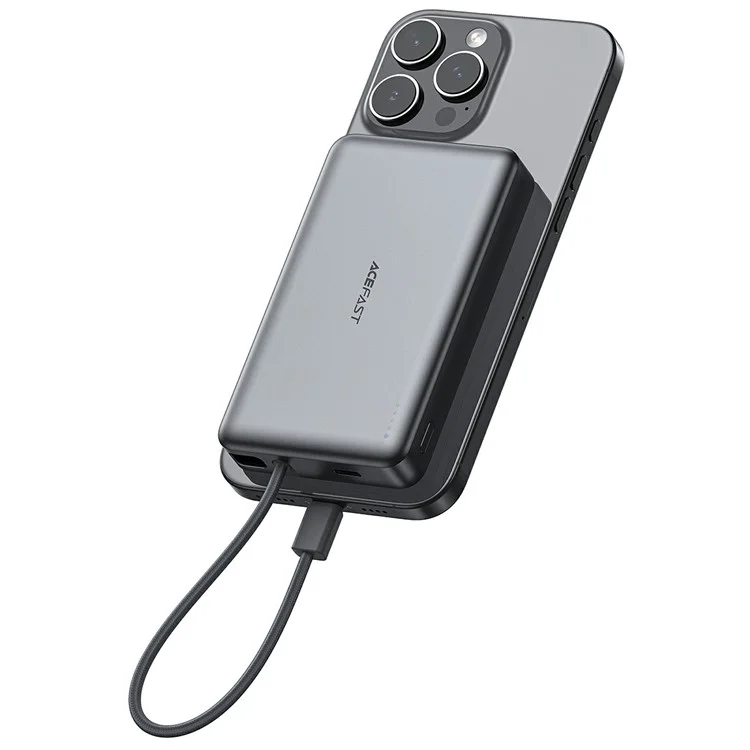 ACEFAST M18-10000 Магнитный Power Bank 10000мАч PD 20Вт / 22.5Вт Fast Charging внешний аккумулятор