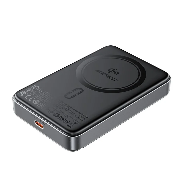 ACEFAST M11-10000 PD 30W Fast Charging Qi2 Power Bank 10000mAh Magnetic Wireless Charger with Stand