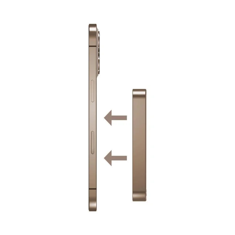 MOMAX Q.Mag X1 Qi2 Power Bank Magnético Sem Fio 10000mAh Carregador Portátil para Celular - Dourado