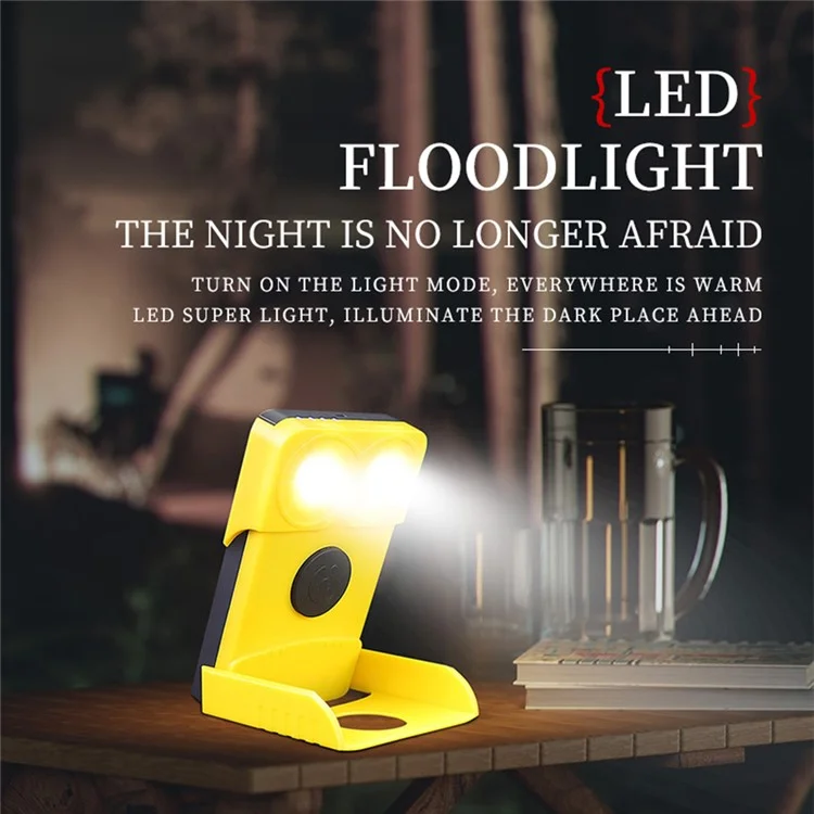 EYONGPV OWL-CSP Solar Power Bank 8000mAh Outdoor Camping Emergency 18W Fast Charging Portable Charger Solar Lamp - White