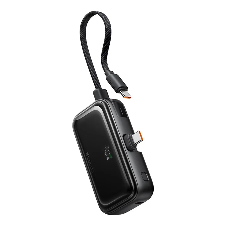 MCDODO MC-7760 MDD Freekit Series Power Bank with USB-C Plug Digital Display 5000mAh 20W Portable Phone Charger