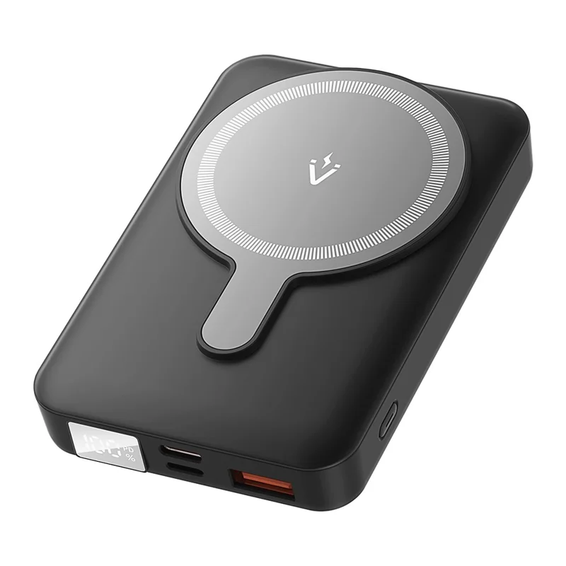 VENTION FHT Series 10000mAh Magnetic Wireless Charging Power Bank 22.5W Fast Charging Portable Charger - Black